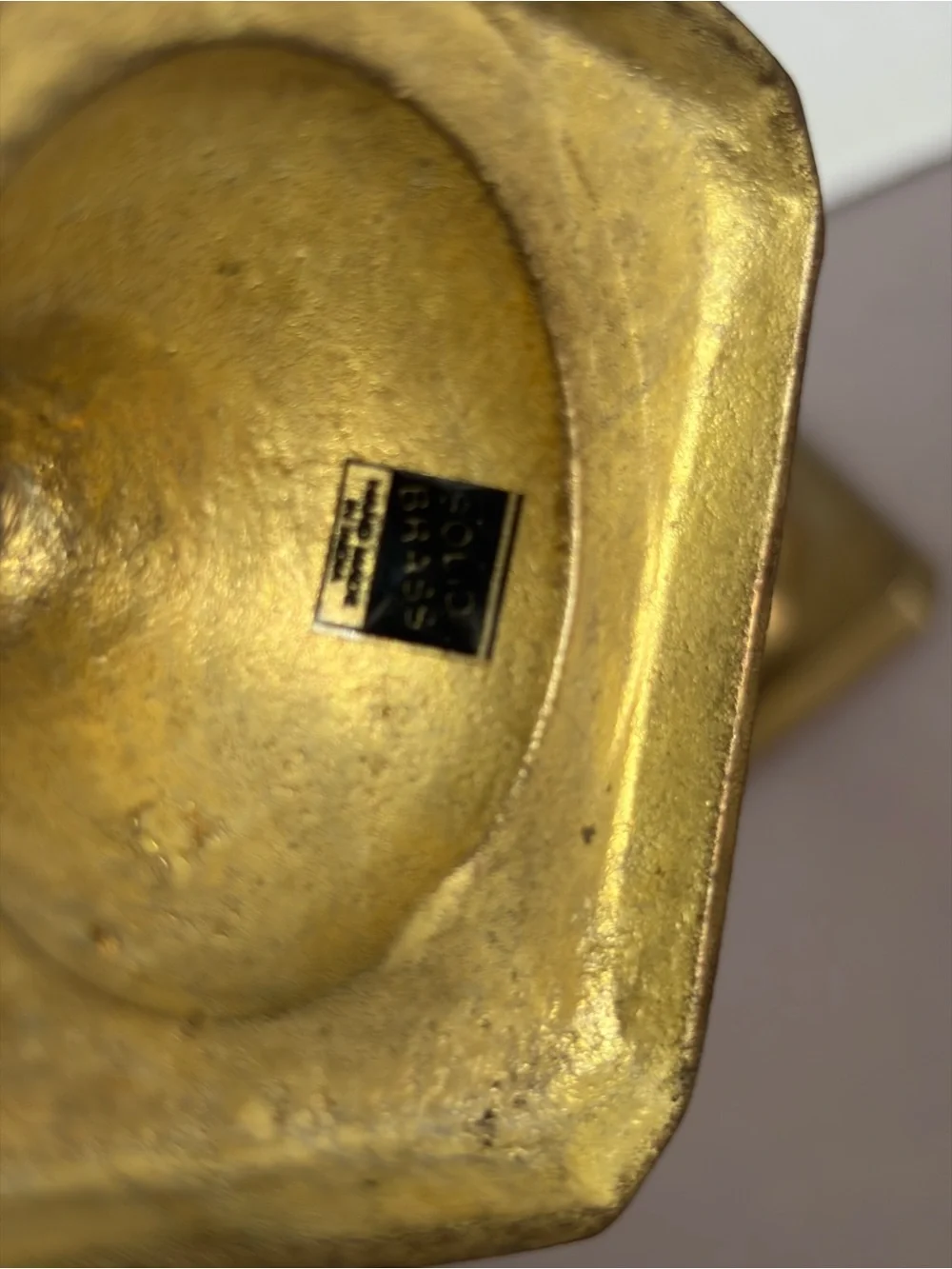 Brass Candlestick Pair - Classic Brass Home Accent